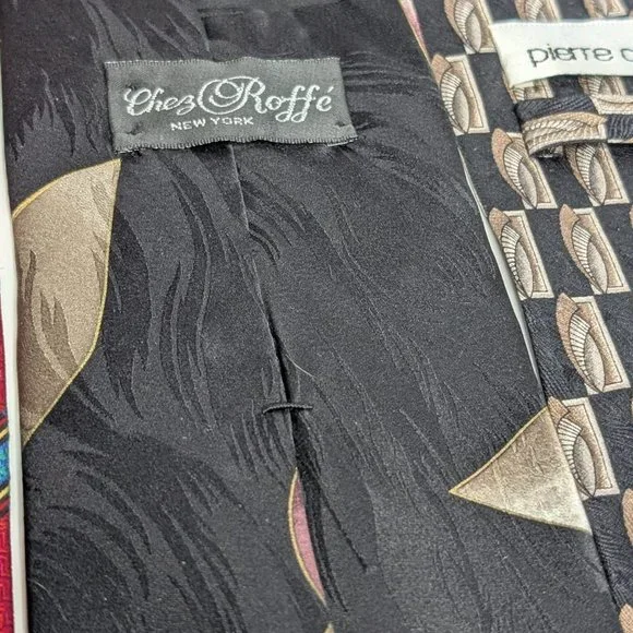 x4 Variety of Neck Ties Pierre Cardin, J. Ferrar and more - Picture 4 of 7